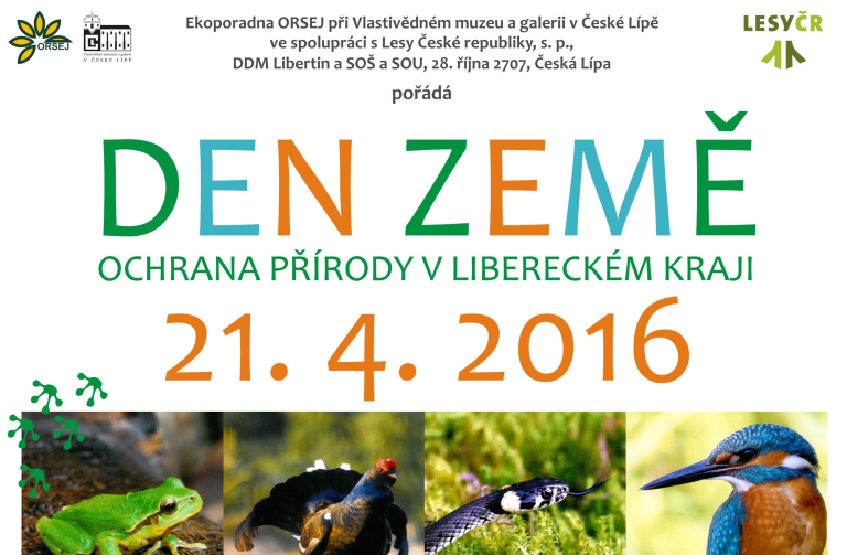 Oslavy Dne Země podatelé zaměří na ochranu přírody v Libereckém kraji